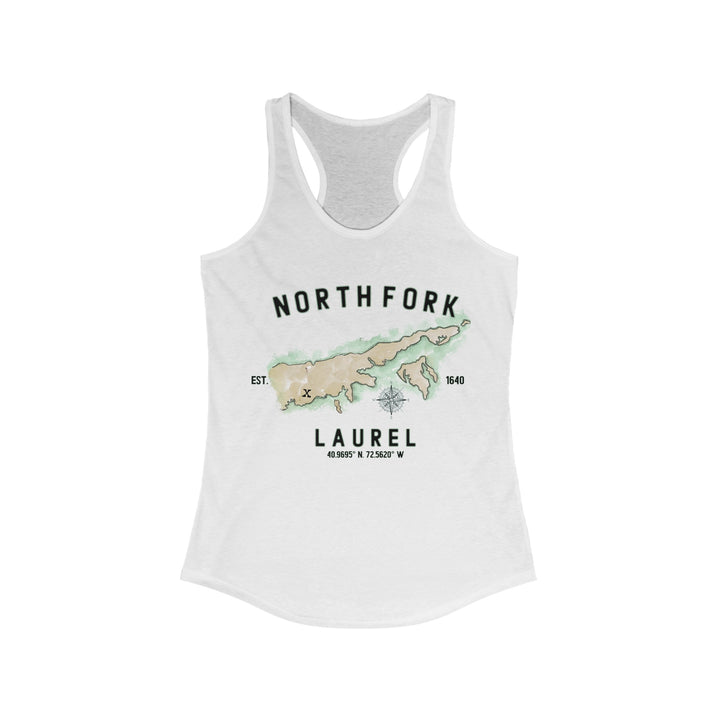 Laurel North Fork Hamlet NOFO VIBES® Women's Ideal Racerback Tank