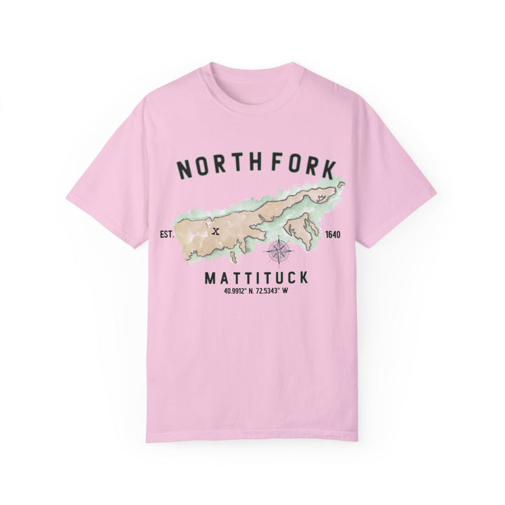 North Fork Vibes®  *Your Town* Comfort Colors® Garment-Dyed T-Shirt