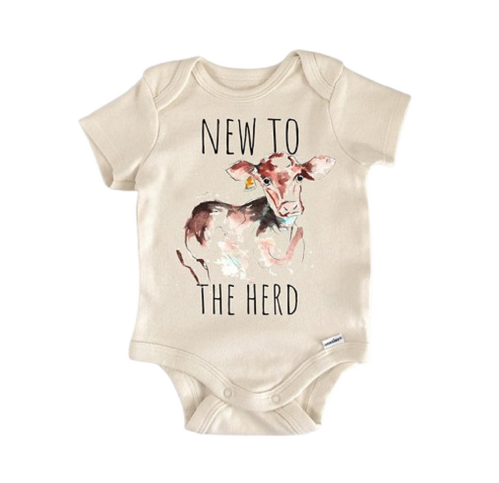 Vaca Toro Animal Granja Granjero - Ropa para Bebé Niño Niña Body Infantil Divertido Lindo Recién Nacido 