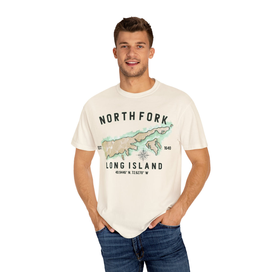 Long Island North Fork Hamlet NOFO VIBES® Comfort Colors® Garment-Dyed T-Shirt
