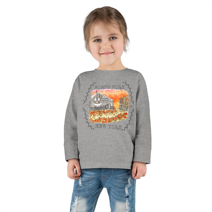 Krupski North Fork Toddler Long Sleeve Tee