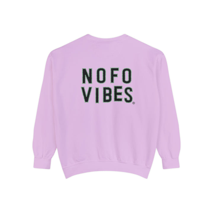 Long Island North Fork Hamlet NOFO Vibes® Unisex Garment-Dyed Sweatshirt