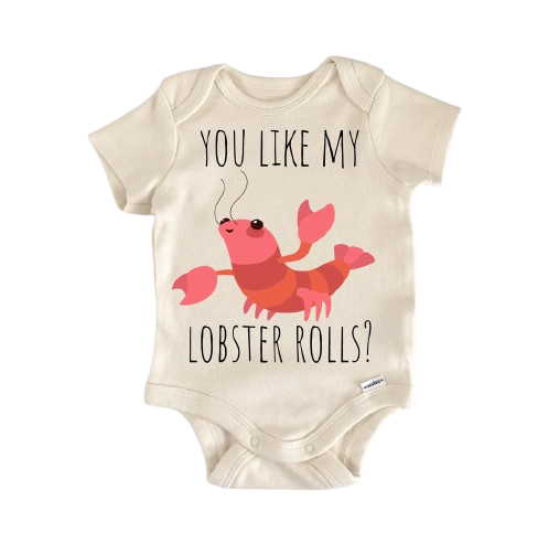 Lobster Friends - Baby Boy Girl Clothes Infant Bodysuit Funny Cute Newborn