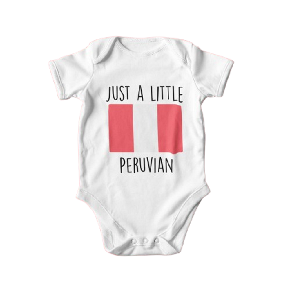 Peruvian  Peru - Baby Boy Girl Clothes Infant Bodysuit Funny Cute Newborn