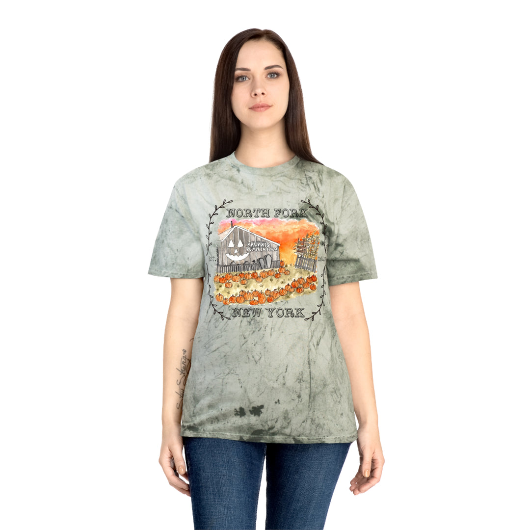 Krupski North Fork Unisex Color Blast T-Shirt