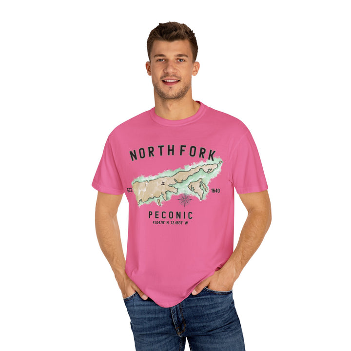 Peconic North Fork Hamlet NOFO VIBES® Garment-Dyed T-Shirt