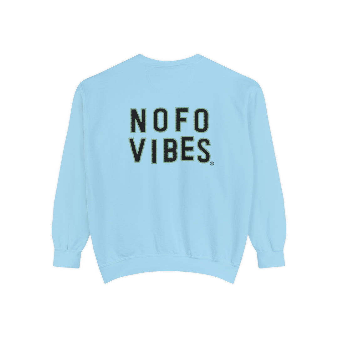 East Marion North Fork Hamlet NOFO Vibes® Unisex Garment-Dyed Sweatshirt