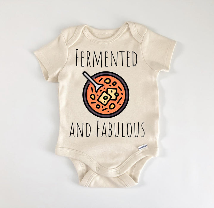 Kimchi Korea Foodie - Baby Boy Girl Clothes Infant Bodysuit Funny Cute