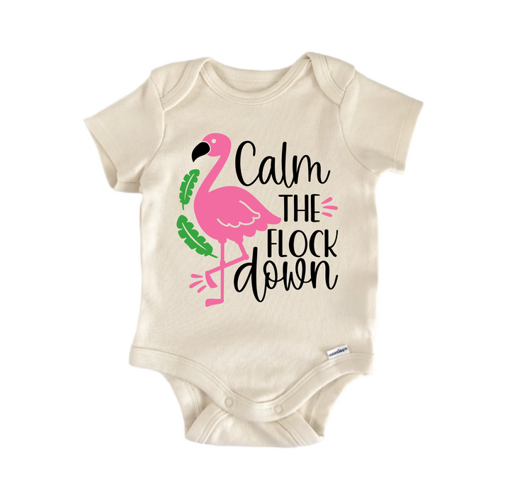 Calm Flock Down - Baby Boy Girl Clothes Infant Bodysuit Funny Cute