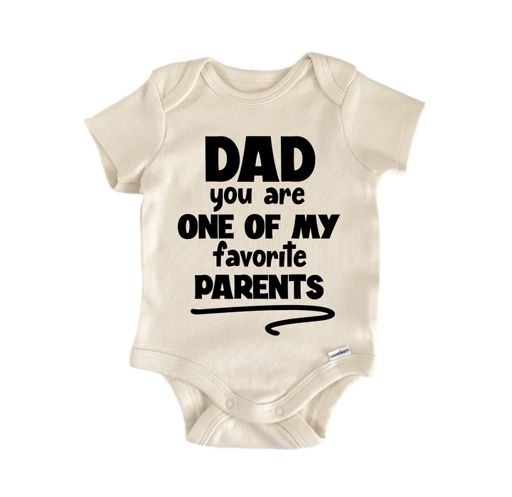 Dad Father's Day Parents - Baby Boy Girl Clothes Infant Bodysuit Funny Cute Newborn