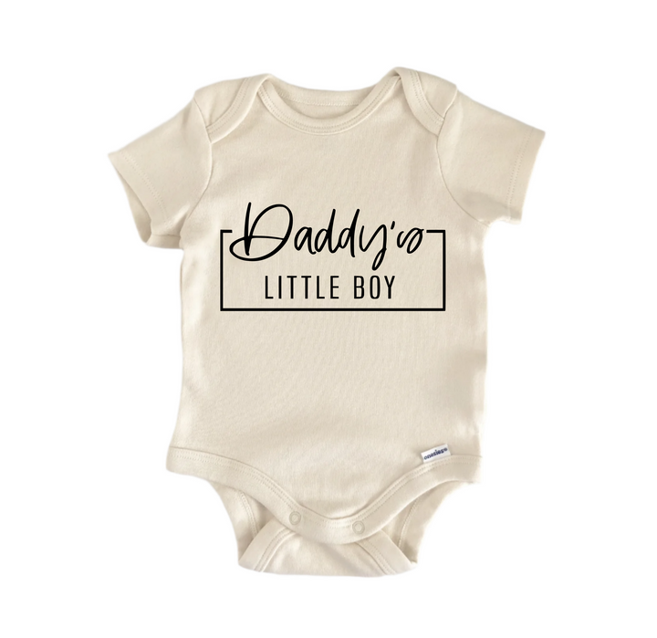 Daddy's Little Boy - Baby Boy Girl Clothes Infant Bodysuit Funny Cute Newborn