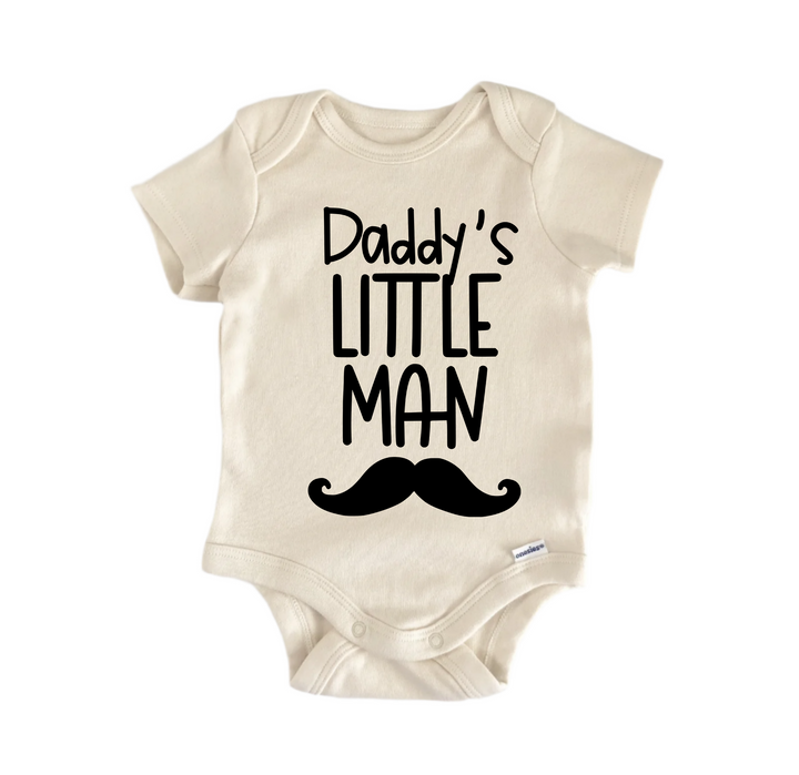 Daddy's Little Man - Baby Boy Girl Clothes Infant Bodysuit Funny Cute Newborn