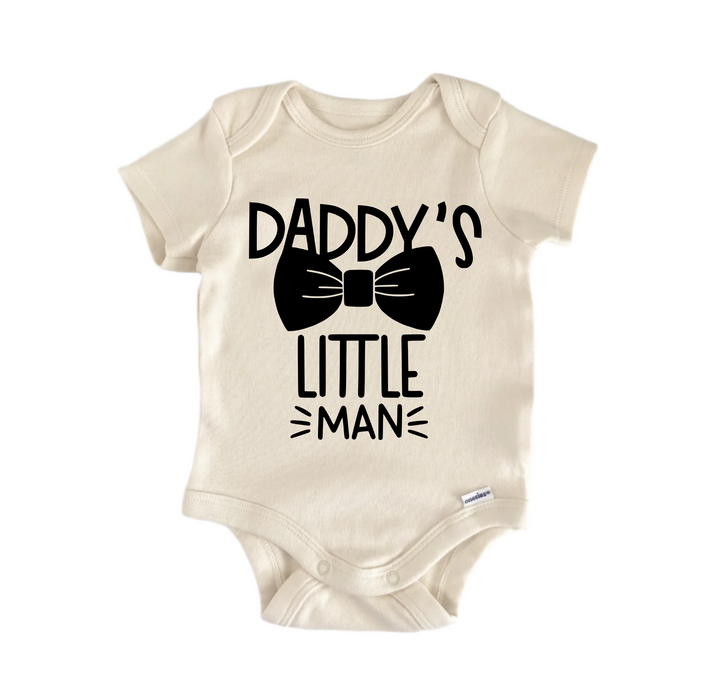 Daddy's Little Man - Baby Boy Girl Clothes Infant Bodysuit Funny Cute Newborn