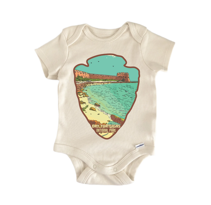 Dry Tortugas National Park - Baby Boy Girl Clothes Infant Bodysuit Funny Cute