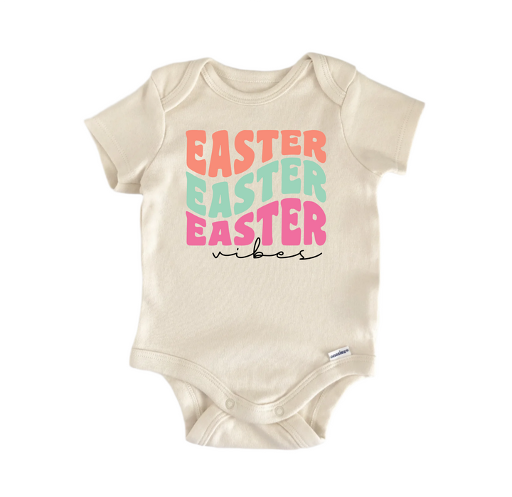 Easter Vibes -  Baby Boy Girl Clothes  Bodysuit Funny Cute