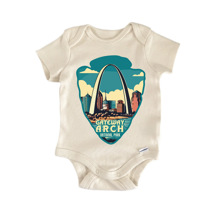 Gateway Arch National Park - Baby Boy Girl Clothes Infant Bodysuit Funny Cute