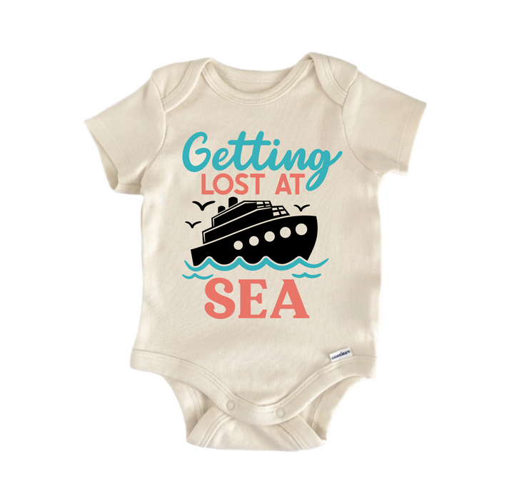 Getting Lost At Sea Cruise Boat - Baby Boy Girl Clothes  Bodysuit Funny Cute