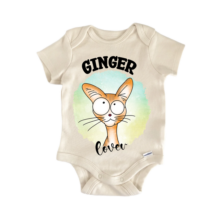 Ginger Cat  -  Baby Boy Girl Clothes  Bodysuit Funny Cute