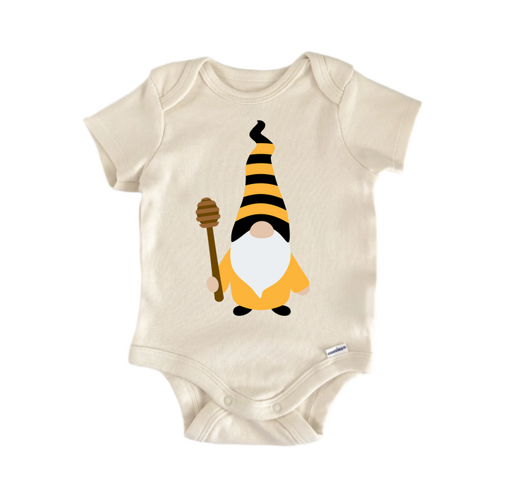 Gnome Honey Dipper B- Baby Boy Girl Clothes Infant Bodysuit Funny Cute