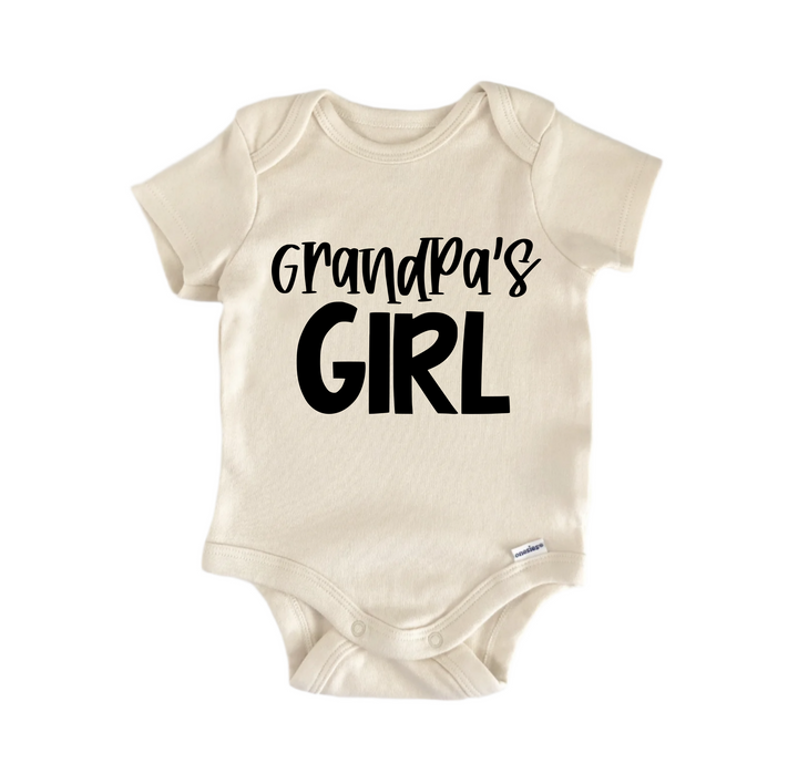 Grandpa's Girl - Baby Boy Girl Clothes Infant Bodysuit Funny Cute Newborn