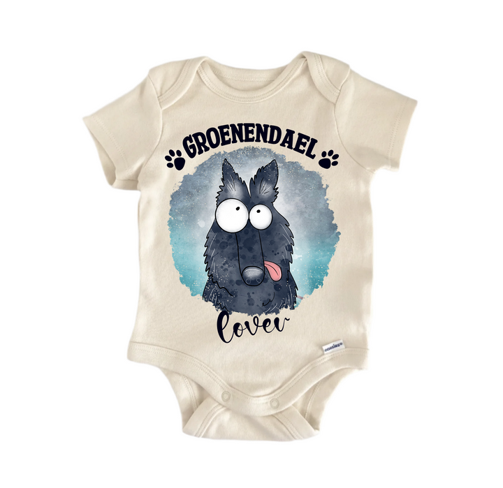 Groenendael Dog -  Baby Boy Girl Clothes  Bodysuit Funny Cute