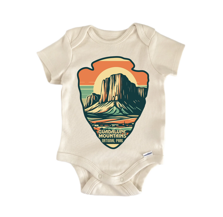 Guadalupe Mountains National Park Mountain  - Baby Boy Girl Clothes  Bodysuit Funny Cute