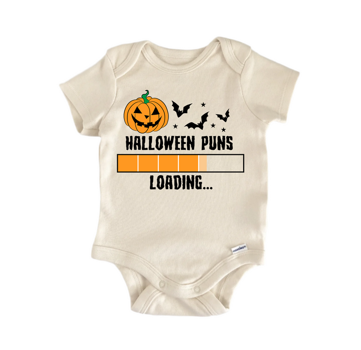 Halloween Puns Loading -  Baby Boy Girl Clothes  Bodysuit Funny Cute