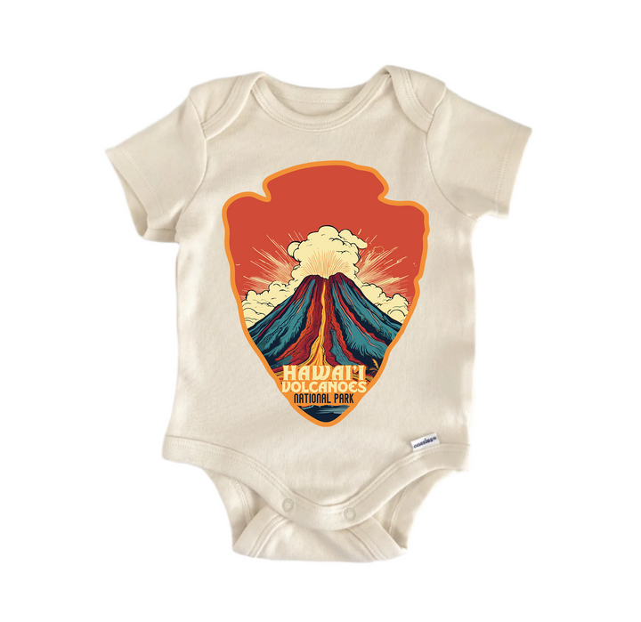 Hawai'I Dolcanoes National Park - Baby Boy Girl Clothes Infant Bodysuit Funny Cute