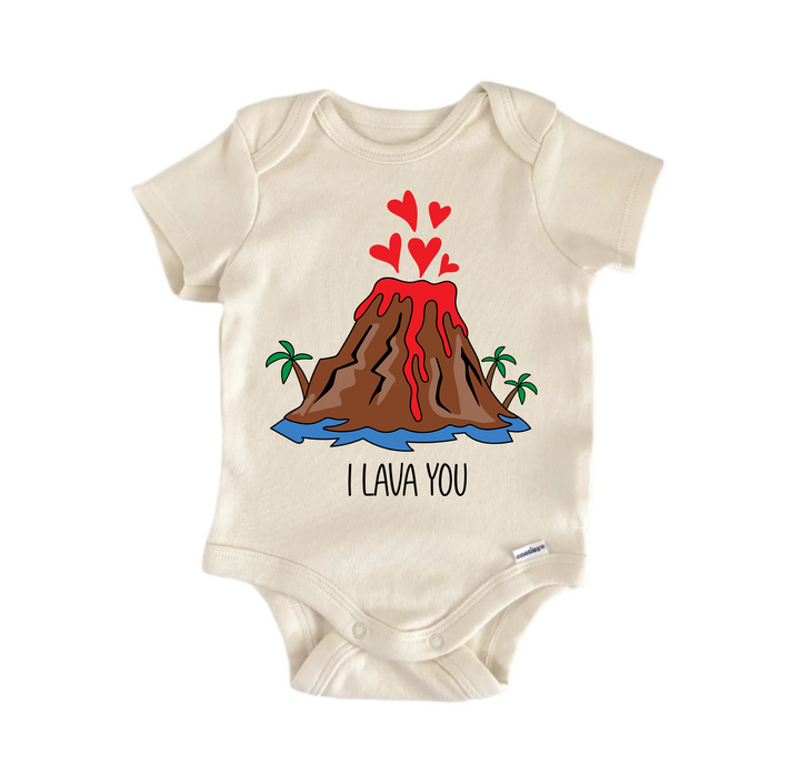 I Lava You Valentine's Day Best Friends -  Baby Boy Girl Clothes  Bodysuit Funny