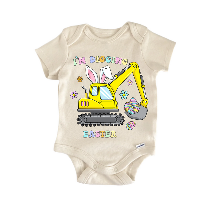 I'm A Little Egg Stra Easter -  Baby Boy Girl Clothes  Bodysuit Funny Cute