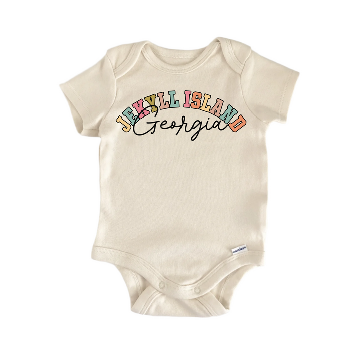 Jekyll Island Georgia -  Baby Boy Girl Clothes  Bodysuit Funny Cute