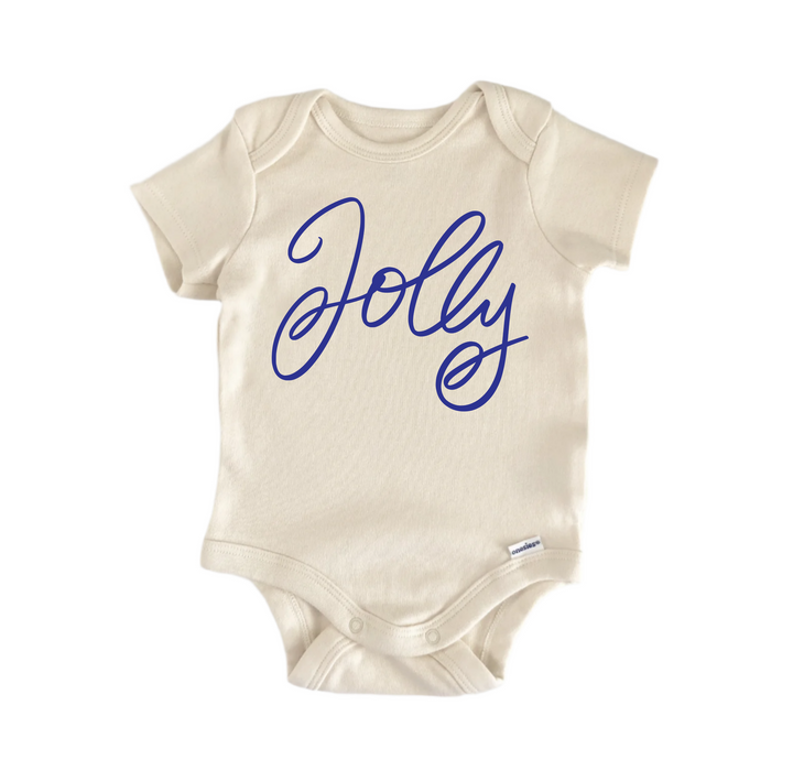 Jolly Christmas -  Baby Boy Girl Clothes  Bodysuit Funny Cute