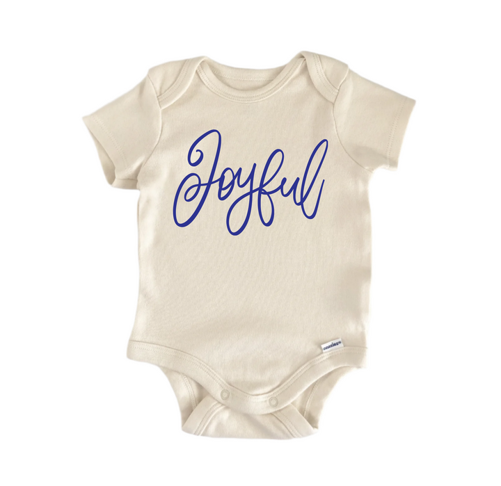 Joyful Christmas -  Baby Boy Girl Clothes  Bodysuit Funny Cute