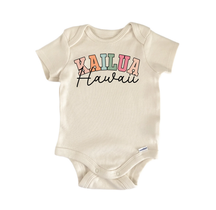 Kailua Hawaii -  Baby Boy Girl Clothes  Bodysuit Funny Cute