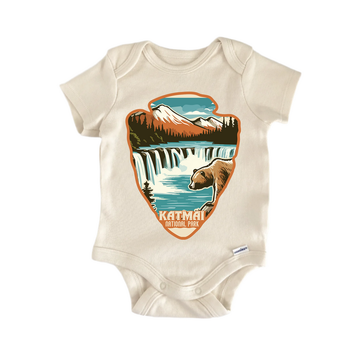 Katmai National Park - Baby Boy Girl Clothes Infant Bodysuit Funny Cute