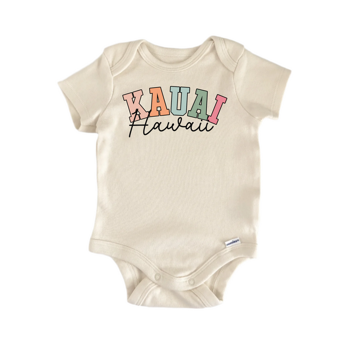 Kauai Hawaii -  Baby Boy Girl Clothes  Bodysuit Funny Cute