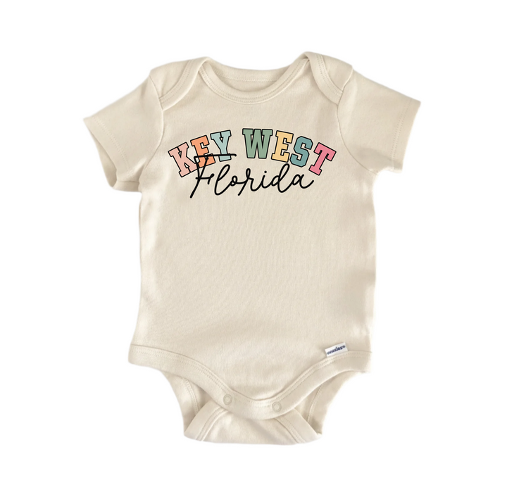 Key West Florida -  Baby Boy Girl Clothes  Bodysuit Funny Cute