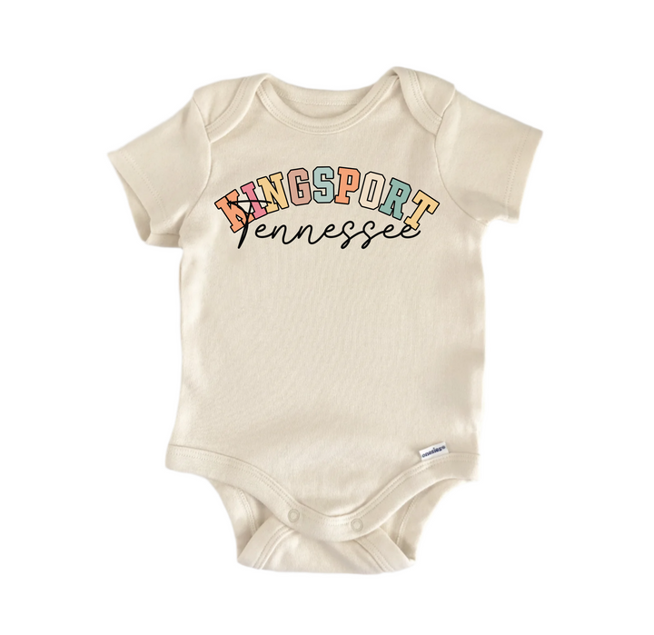 Kingsport Tennessee - Baby Boy Girl Clothes  Bodysuit Funny Cute