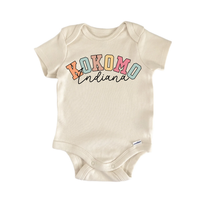 Kokomo Indiana - Baby Boy Girl Clothes  Bodysuit Funny Cute