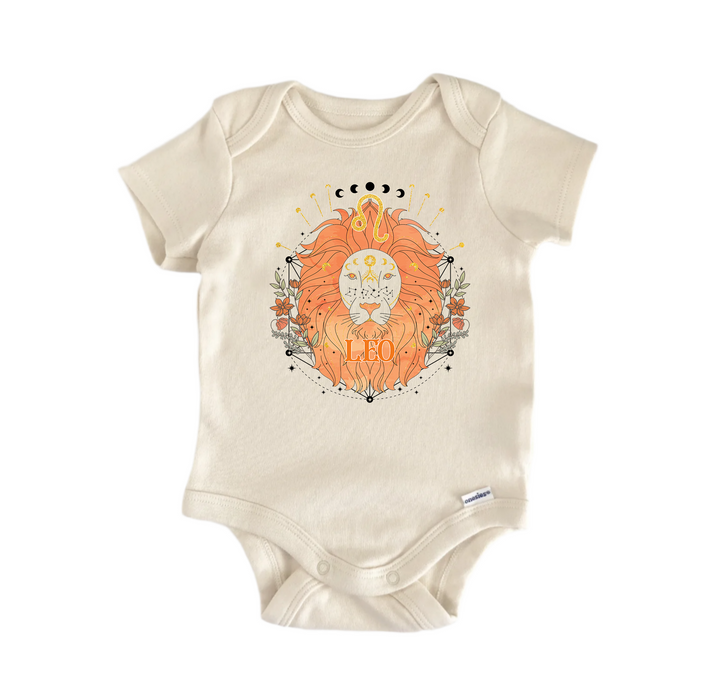 Leo Zodiac -  Baby Boy Girl Clothes Infant Bodysuit Funny Cute Newborn