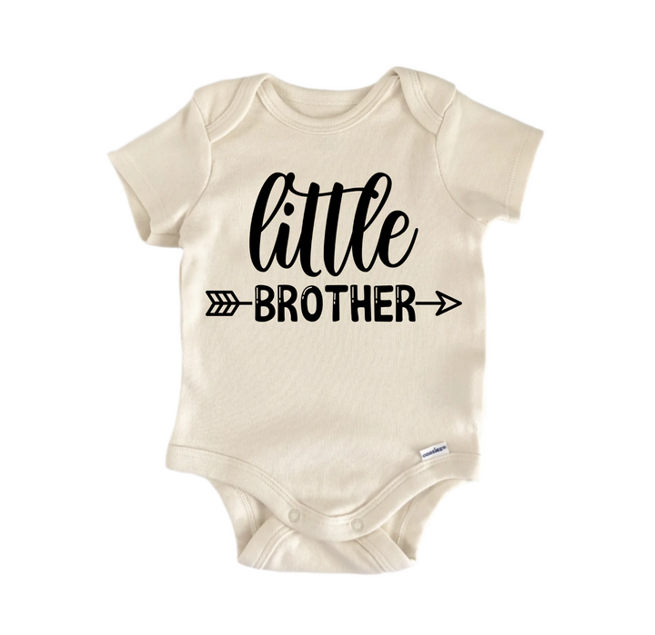 Little Brother - Baby Boy Girl Clothes Infant Bodysuit Funny Cute Newborn