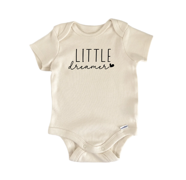 Little Dreamer - Ropa para bebé niño niña Body para bebé Divertido y lindo Recién nacido 