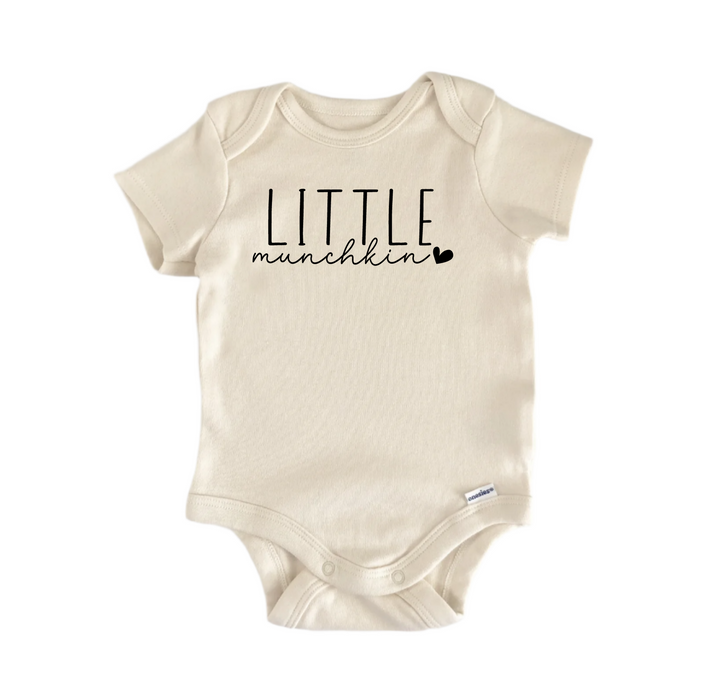 Little Munchkin - Baby Boy Girl Clothes Infant Bodysuit Funny Cute Newborn