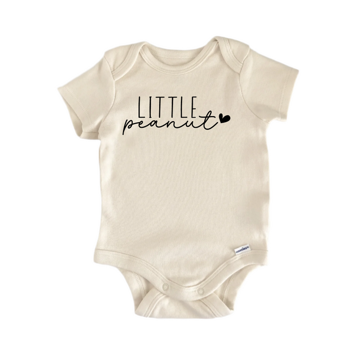 Little Peanut - Baby Boy Girl Clothes Infant Bodysuit Funny Cute Newborn