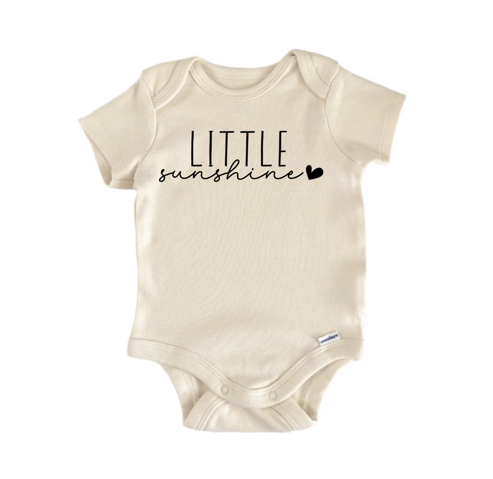 Little Sunshine - Ropa para bebé niño niña Body infantil Divertido y lindo para recién nacido 