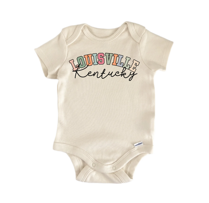 Louisville Kentucky -  Baby Boy Girl Clothes  Bodysuit Funny Cute