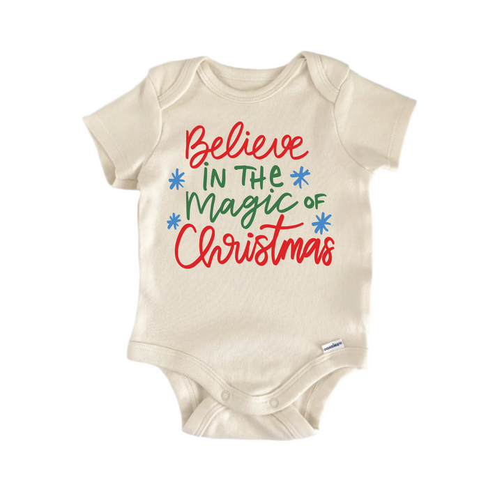 Magic of Christmas -  Baby Boy Girl Clothes  Bodysuit Funny Cute