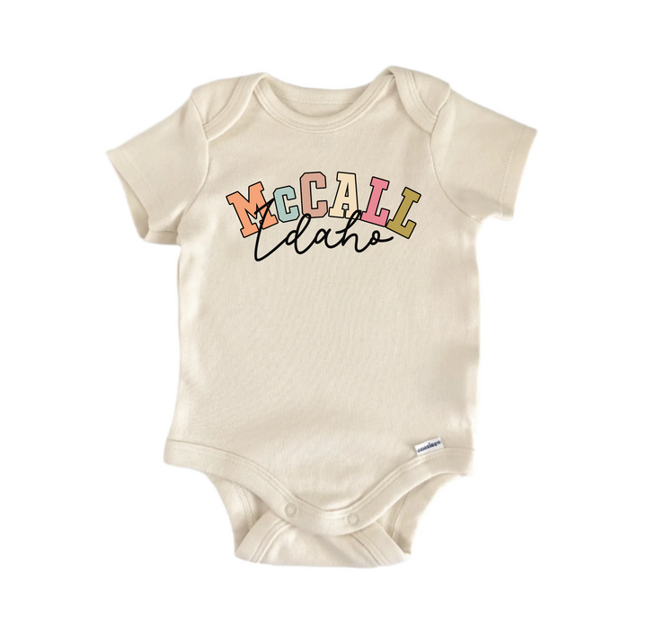 McCall Idaho - Baby Boy Girl Clothes  Bodysuit Funny Cute