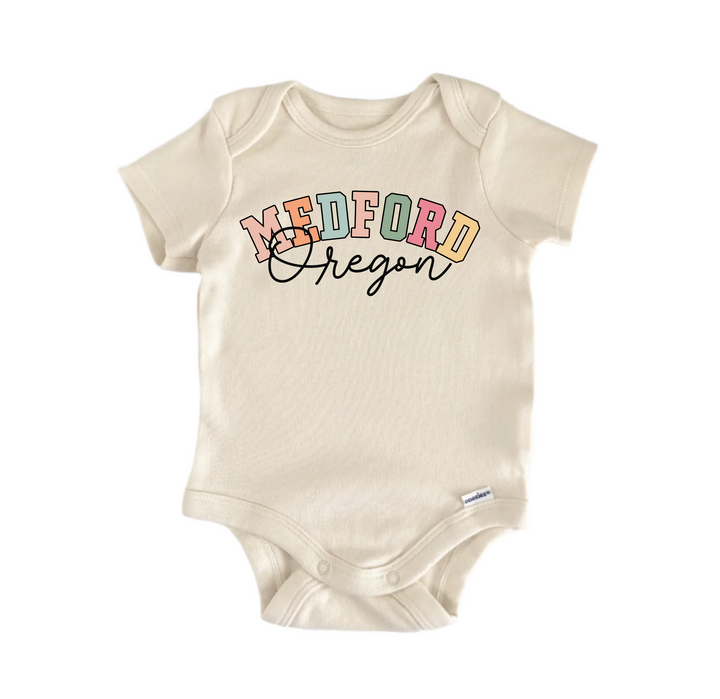 Medford Oregon -  Baby Boy Girl Clothes  Bodysuit Funny Cute