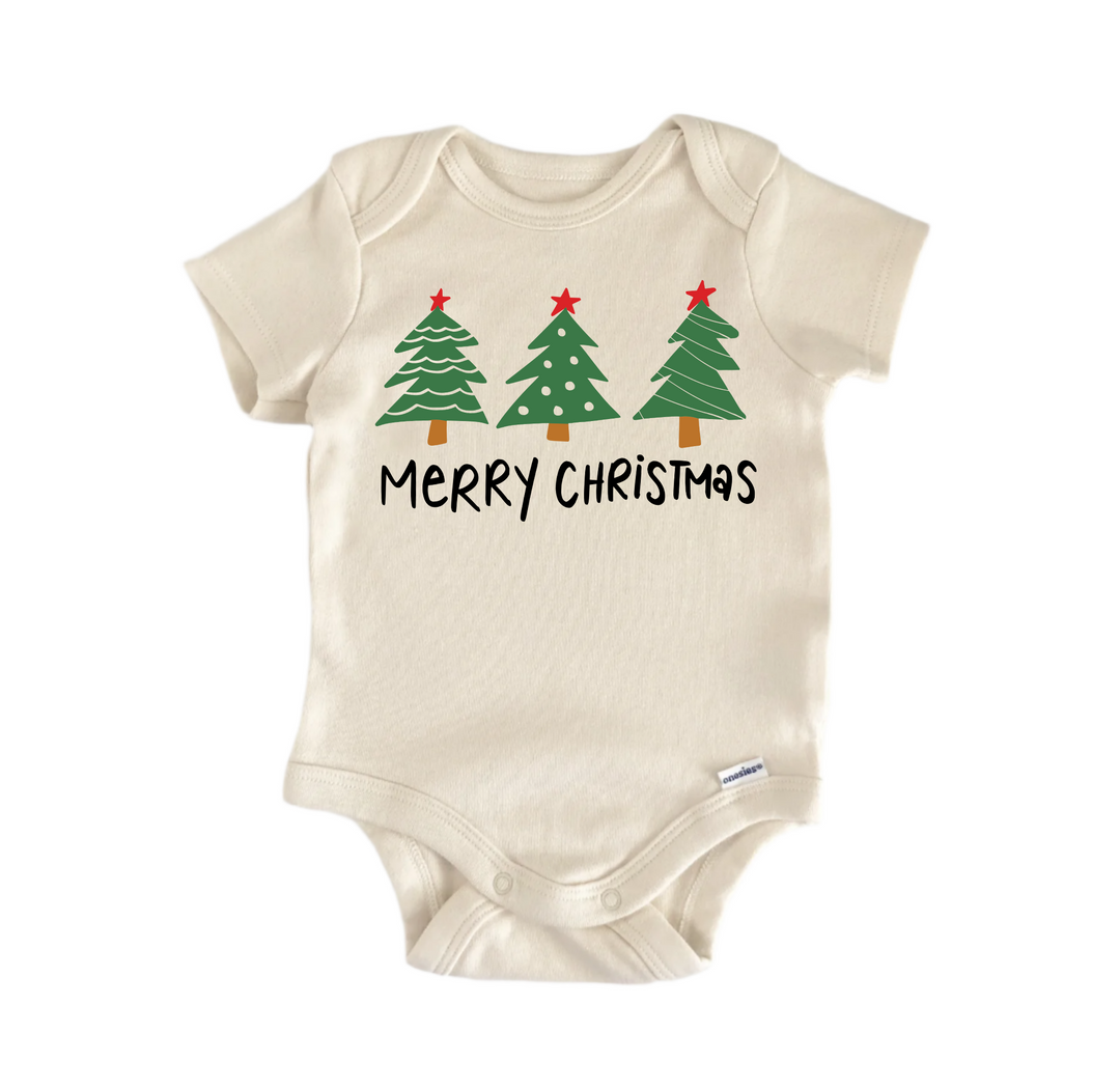 Merry Christmas -  Baby Boy Girl Clothes  Bodysuit Funny Cute